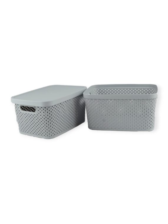 Caja Organizadora Trenzada 23x17x12cm 86636