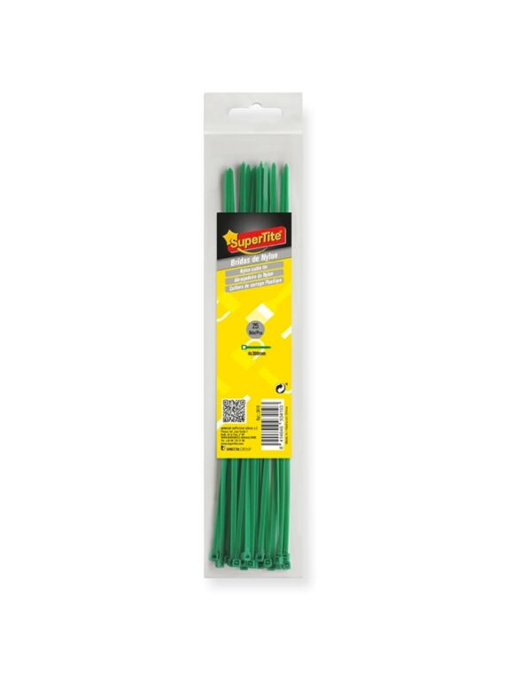 Bridas Verdes 4x250mm 30u