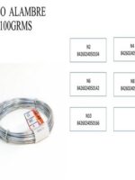 Rollo Alambre Galvanizado 100grms N.6