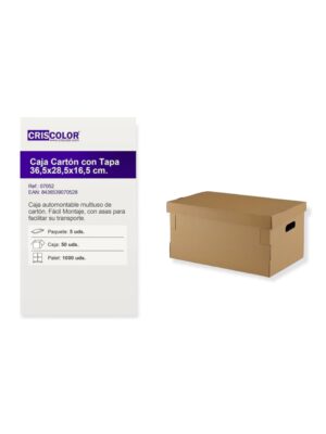 Caja Automontable 365x285x165mm