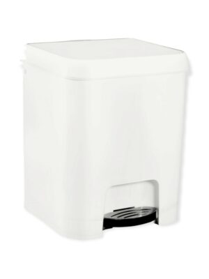 Cubo Pedal Blanco 7l.