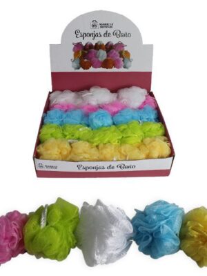 Esponja Baño Malla Colores