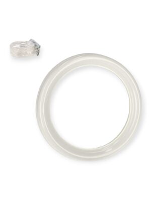 Espejo Baño Redondo 26 Cm Blanco