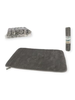 Alfombra Baño Gris 40x60cm